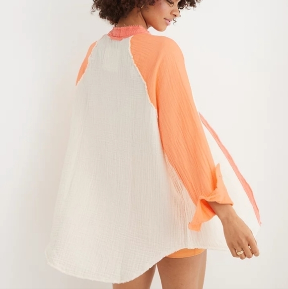 Aerie button down color block - Picture 2 of 2